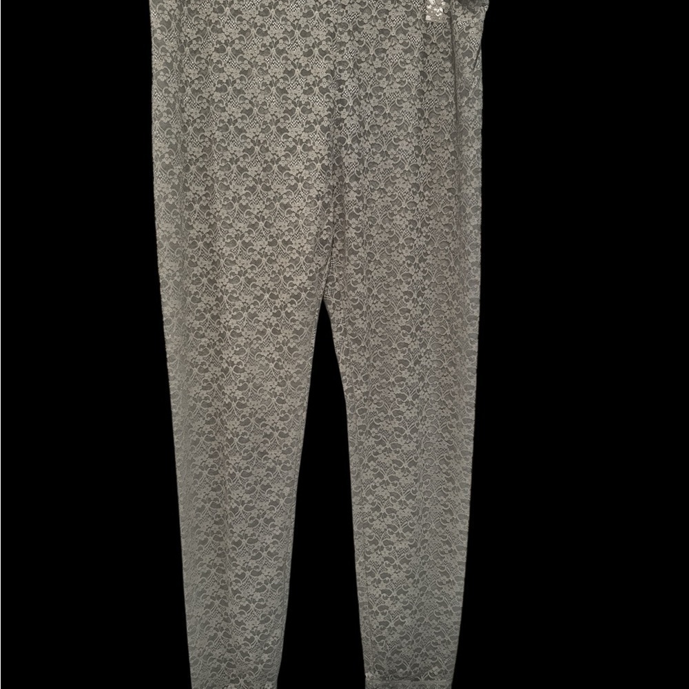 Elegant Lace Swim Coverup in Gray